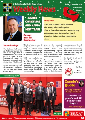 Weekly News 20 12 24